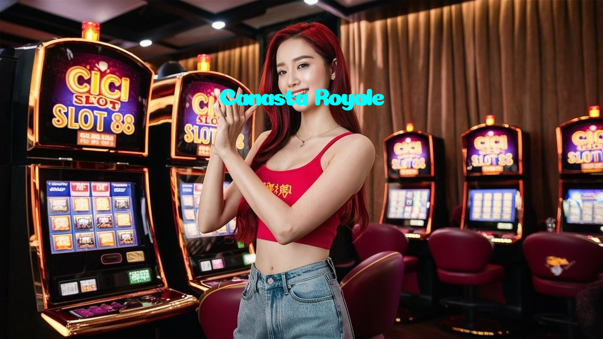Canasta Royale casino presented on mobile device in Pakistan with slots and live games